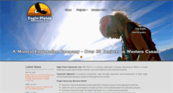 Desktop Screenshot of eagleplains.com